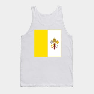 Flag of Vatican Tank Top